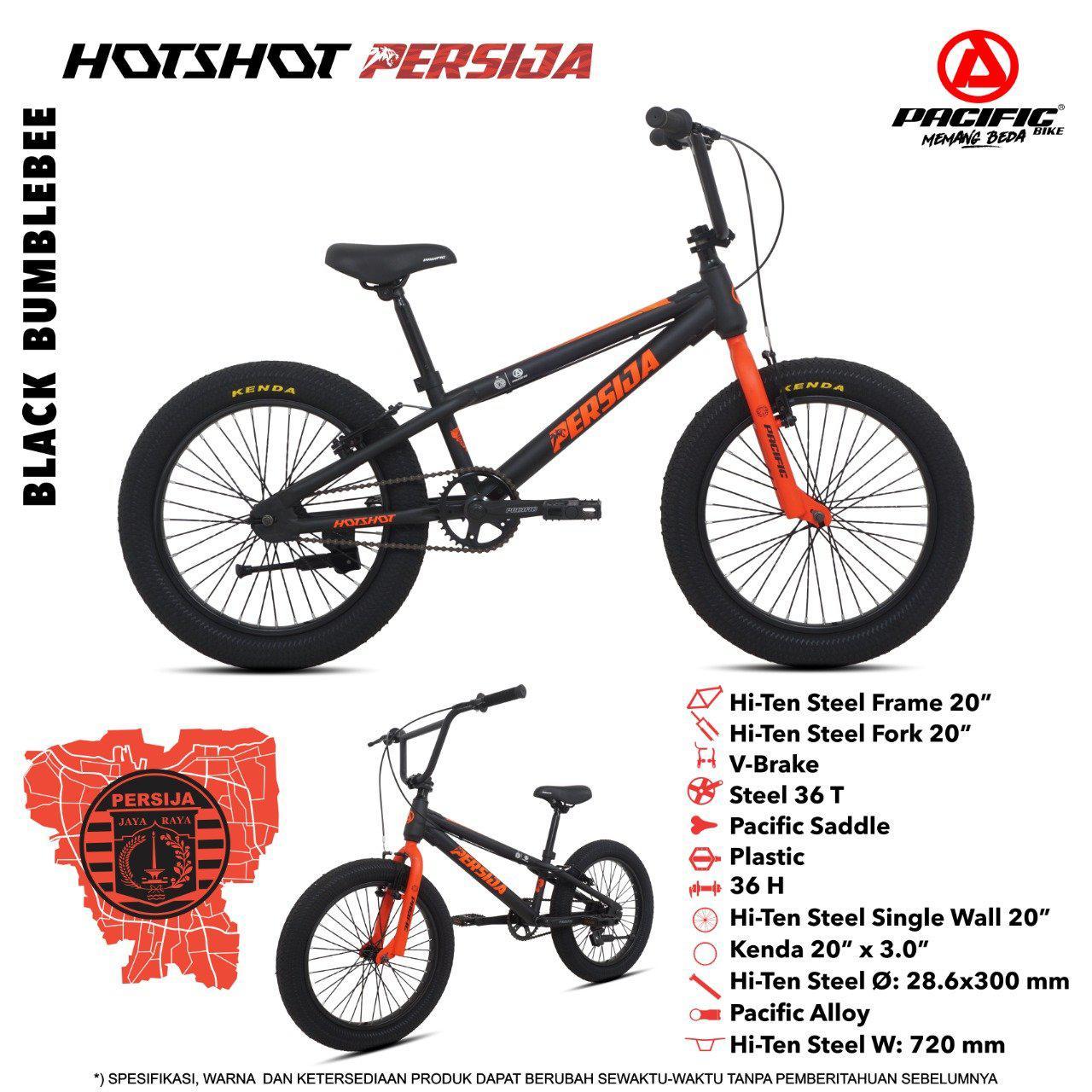 Sepeda Black Bumble Bee | Hotshot Persija (BMX) juaraga.id