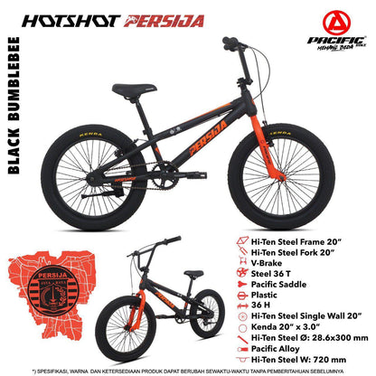 Sepeda Black Bumble Bee | Hotshot Persija (BMX) juaraga.id