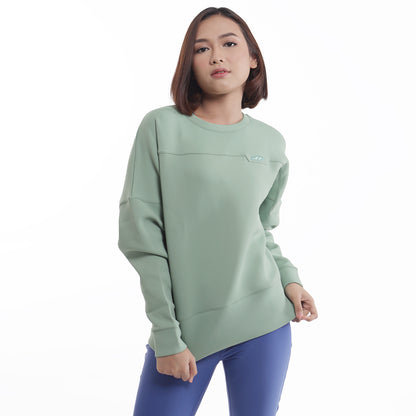 Jaket Sweater Wanita Lite Olive