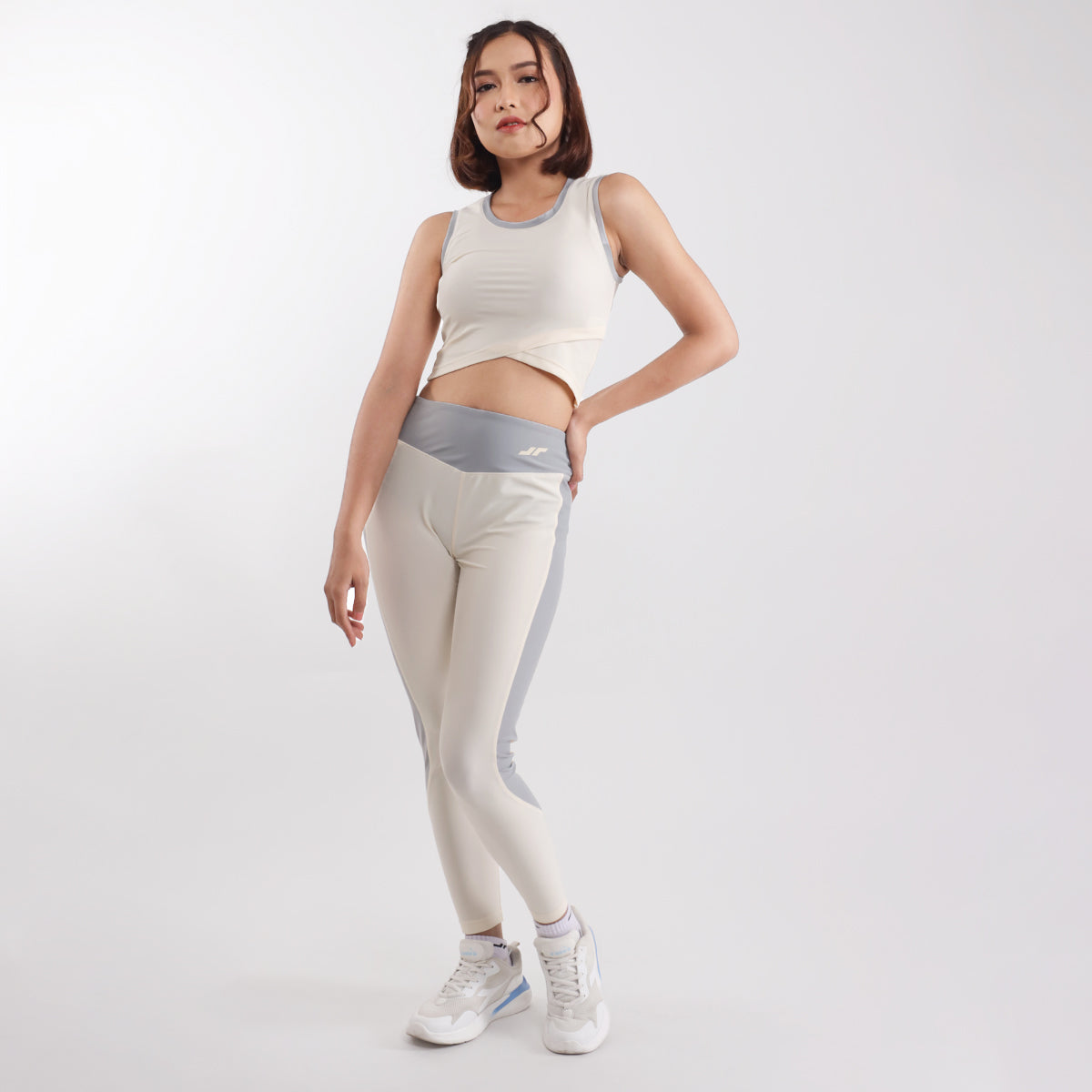 Juaraga Sport Bra - Wanita JR Cross - Putih Ivory