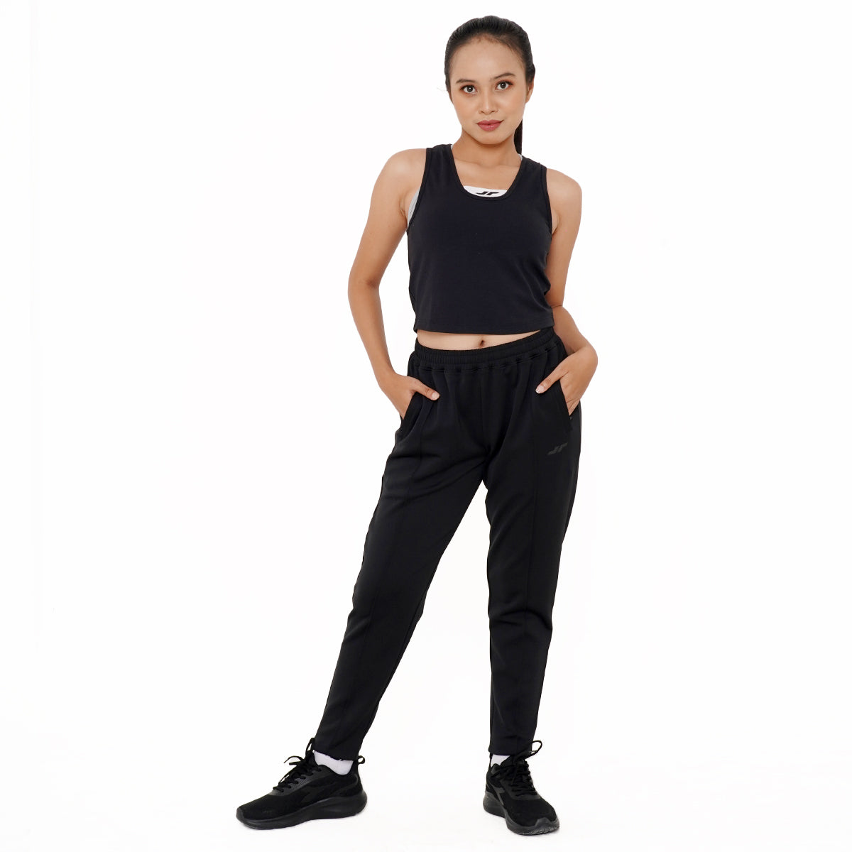 Juaraga Tank Top - Wanita JR Breathe - Hitam