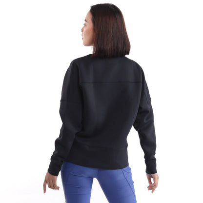 Juaraga Sweater Crewneck - Wanita JR Lite - Hitam