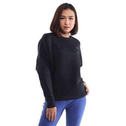 Juaraga Sweater Crewneck - Wanita JR Lite - Hitam