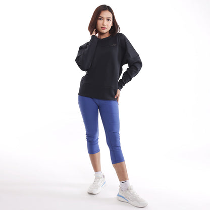 Juaraga Sweater Crewneck - Wanita JR Lite - Hitam