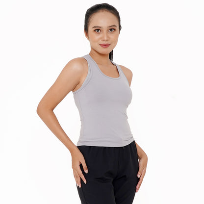 Tank top Wanita Slim Abu