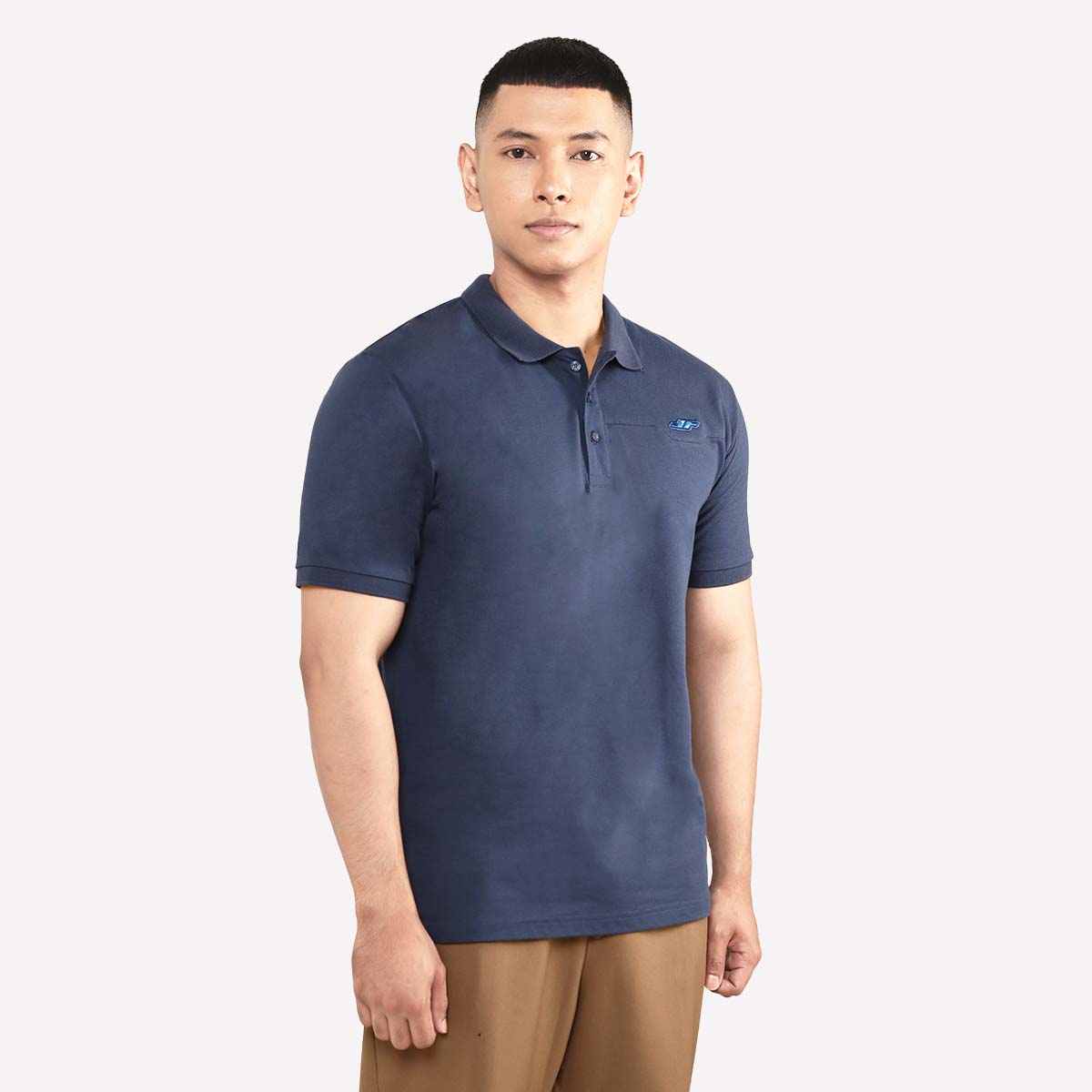 Juaraga Polo Shirt - Pria JR Signature - Navy