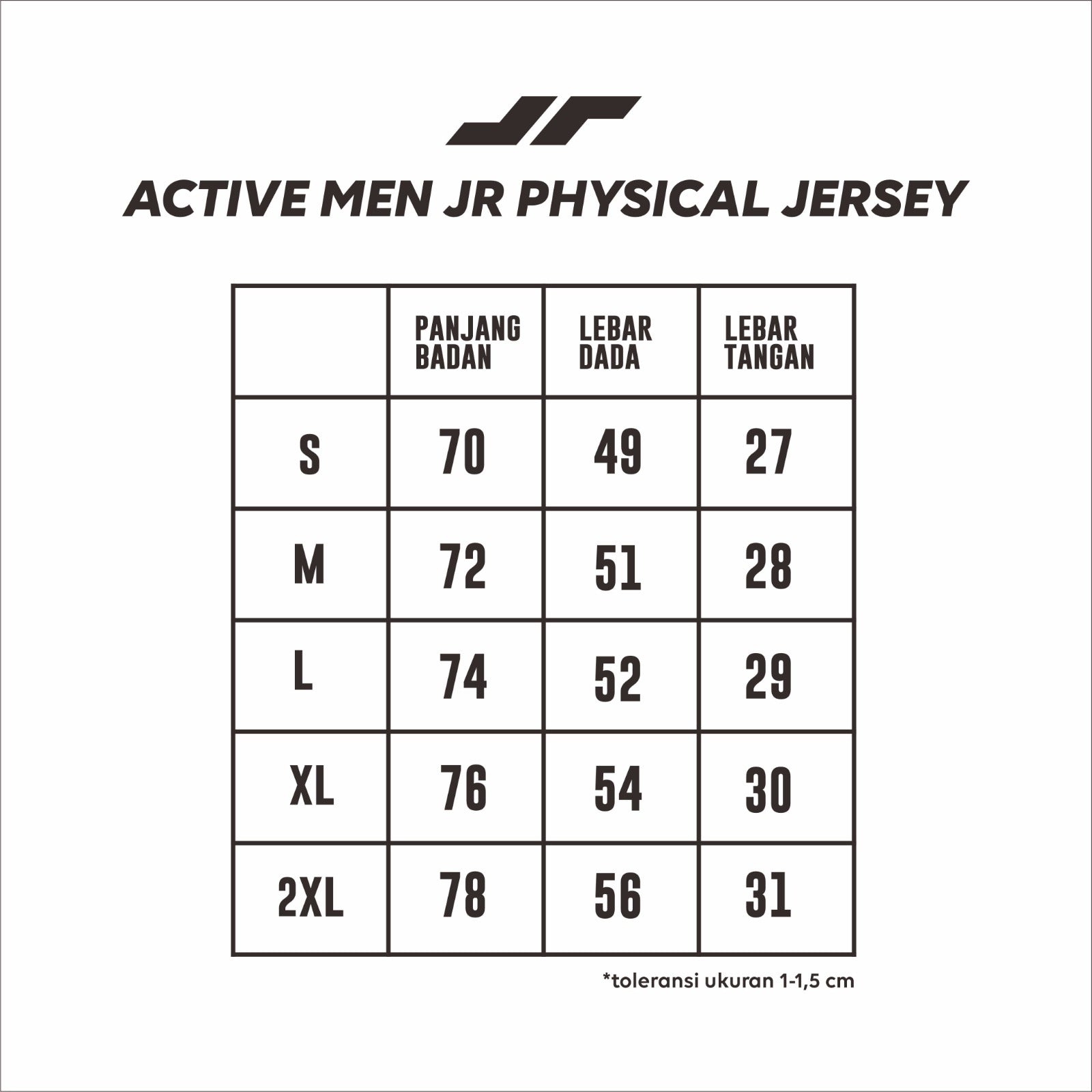 Active JR Physical Jersey Black