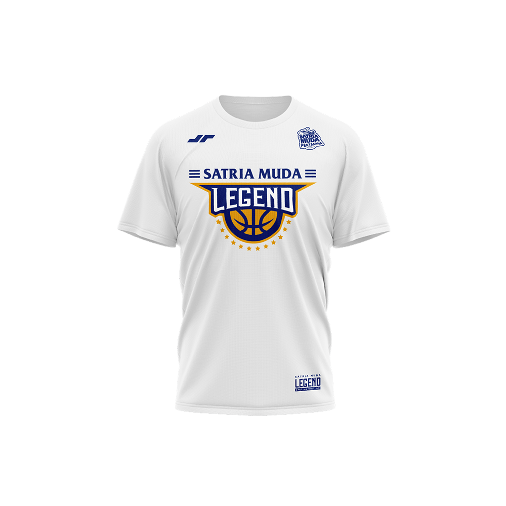 Juaraga Satria Muda T-Shirt - Legend Basket - Putih