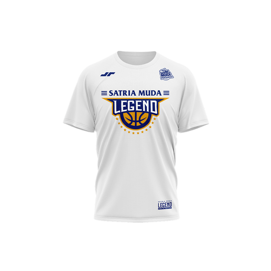 Juaraga Satria Muda T-Shirt - Legend Basket - Putih