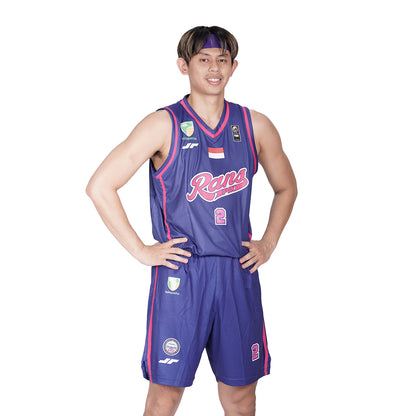 Juaraga Rans PIK Jersey Basket - Alternate Shine Brave 2023 - Ungu