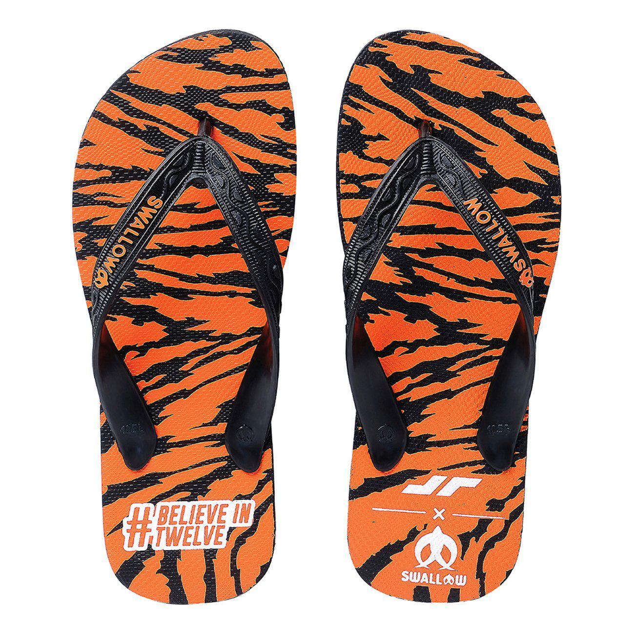 Juaraga Sandal Swallow x Persija Loreng - Hitam juaraga.id