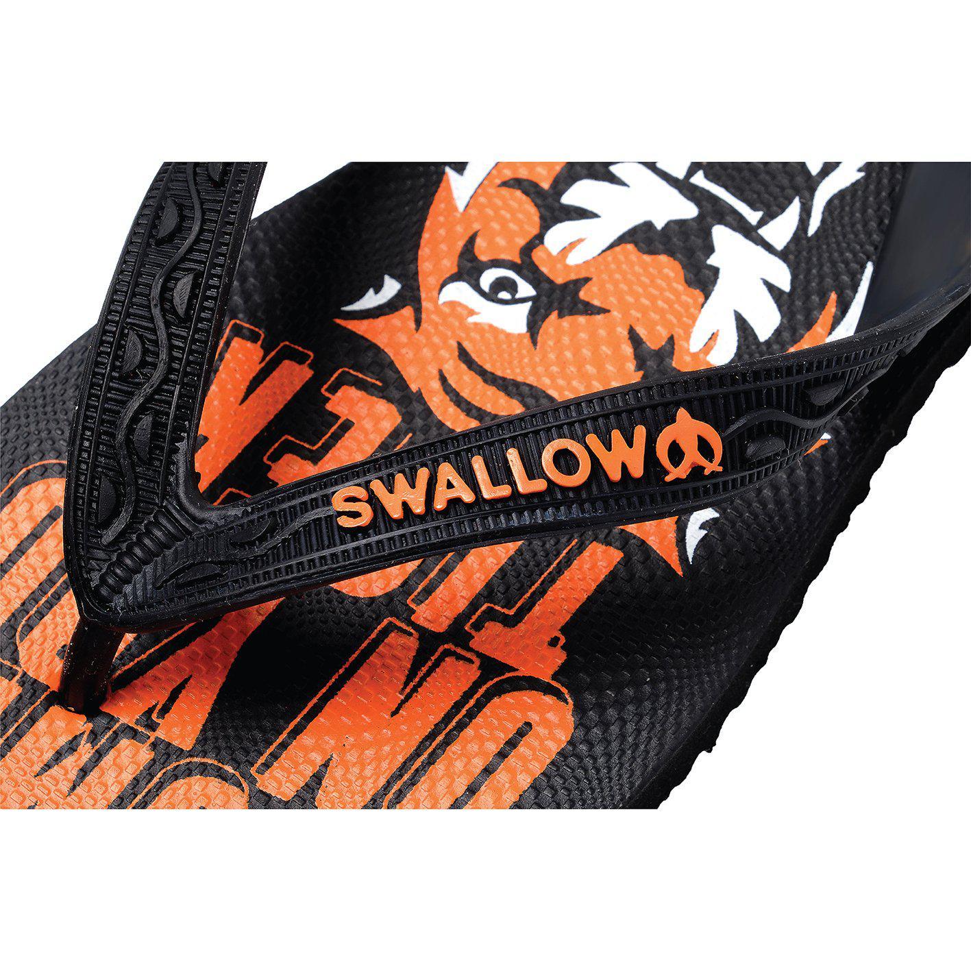 Juaraga Sandal Persija x Swallow Come On You Tiger - Hitam juaraga.id