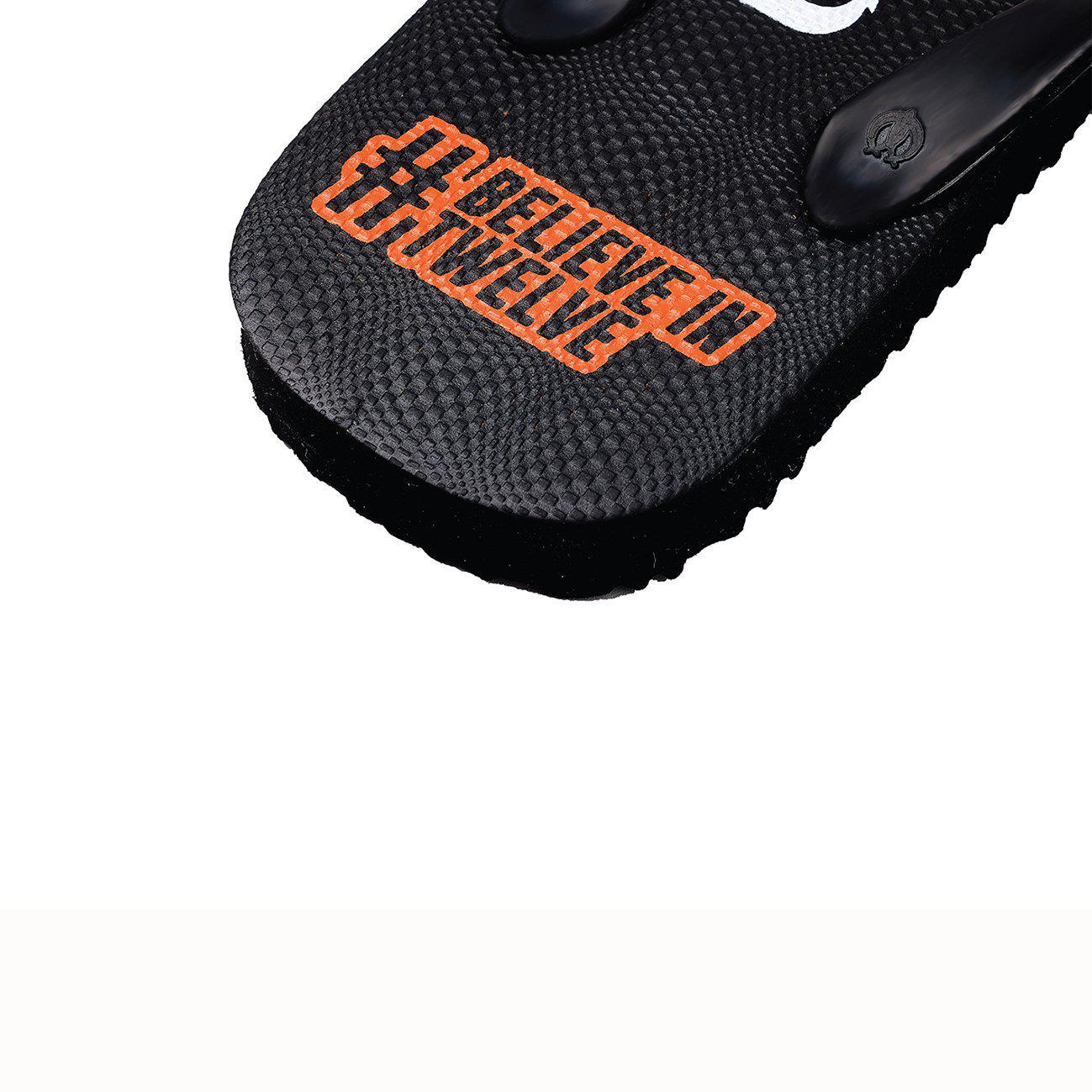 Juaraga Sandal Persija x Swallow Come On You Tiger - Hitam juaraga.id
