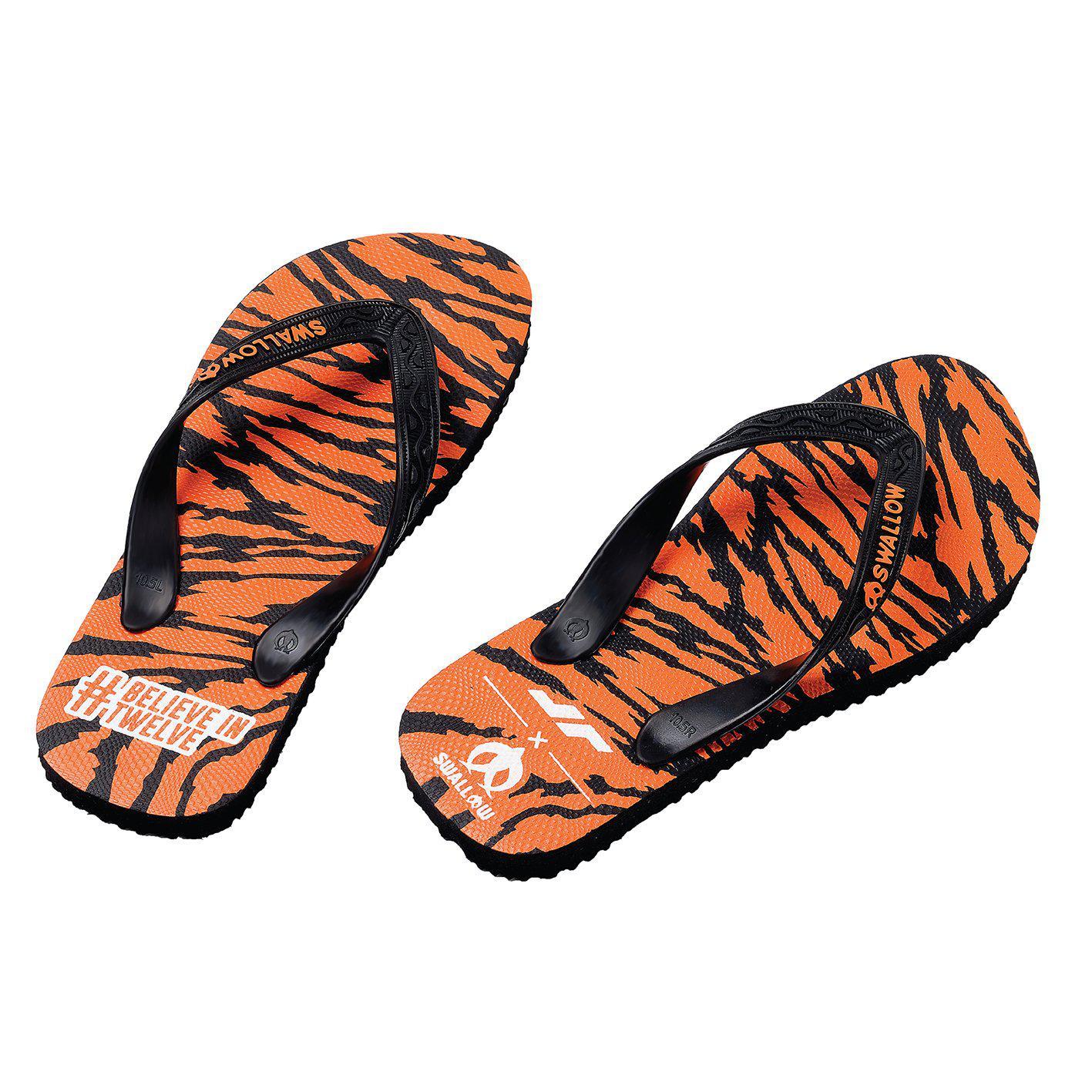 Juaraga Sandal Swallow x Persija Loreng - Hitam juaraga.id