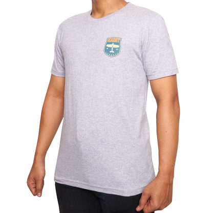 Juaraga Kadet T-Shirt - Plane - Abu juaraga.id