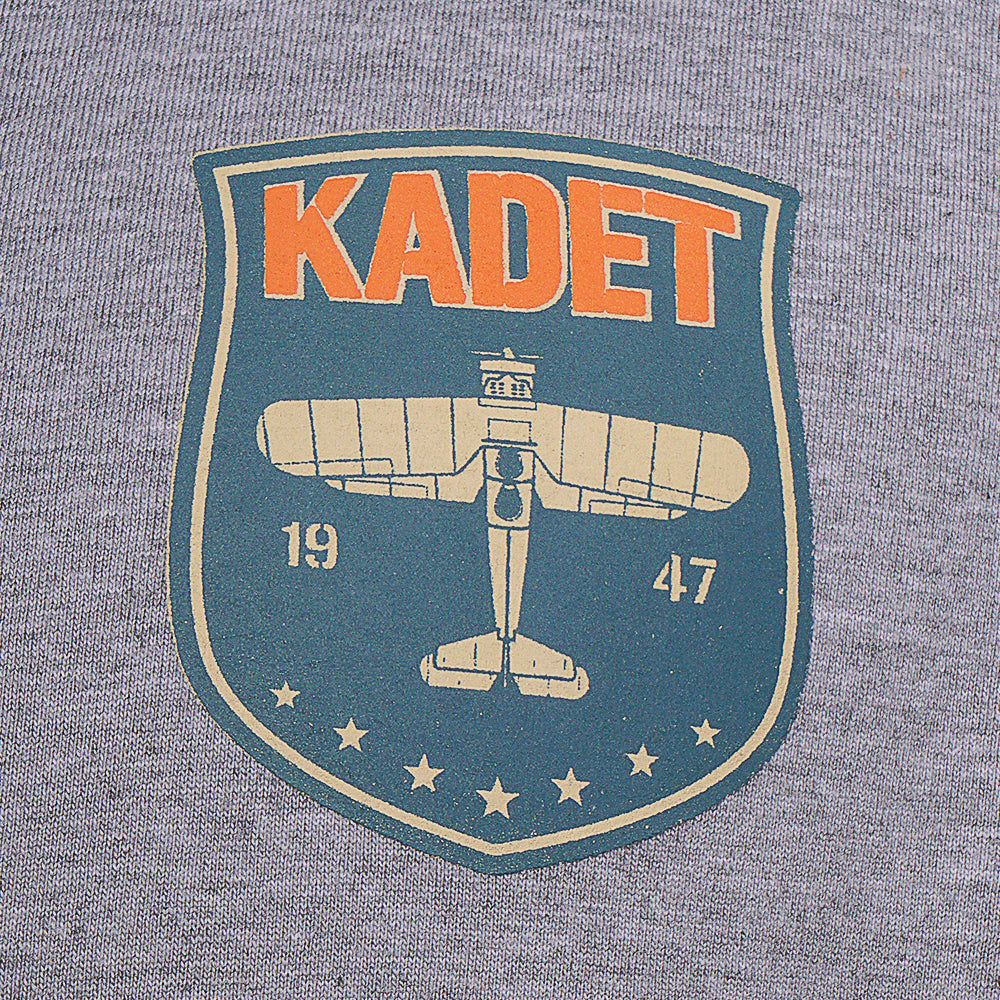 Juaraga Kadet T-Shirt - Plane - Abu